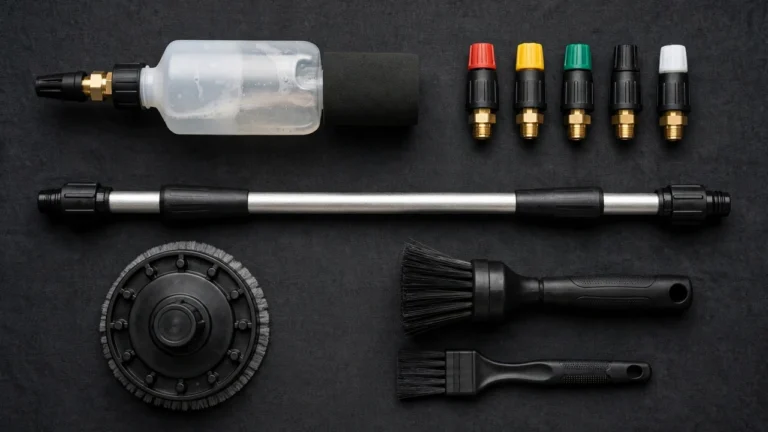 Best pressure washer accessories 2026 — nozzles, foam cannon and brushes