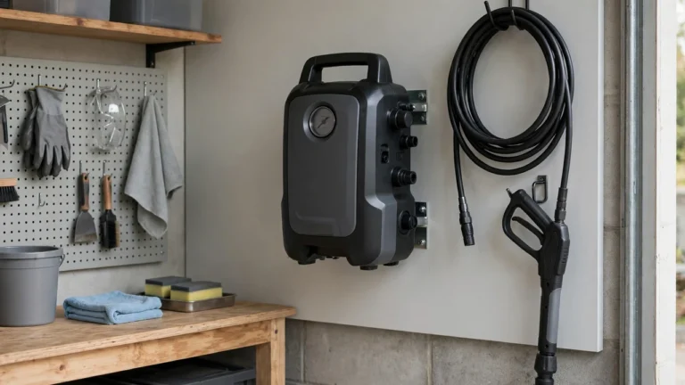 Best wall mounted pressure washers 2026 — garage wall unit