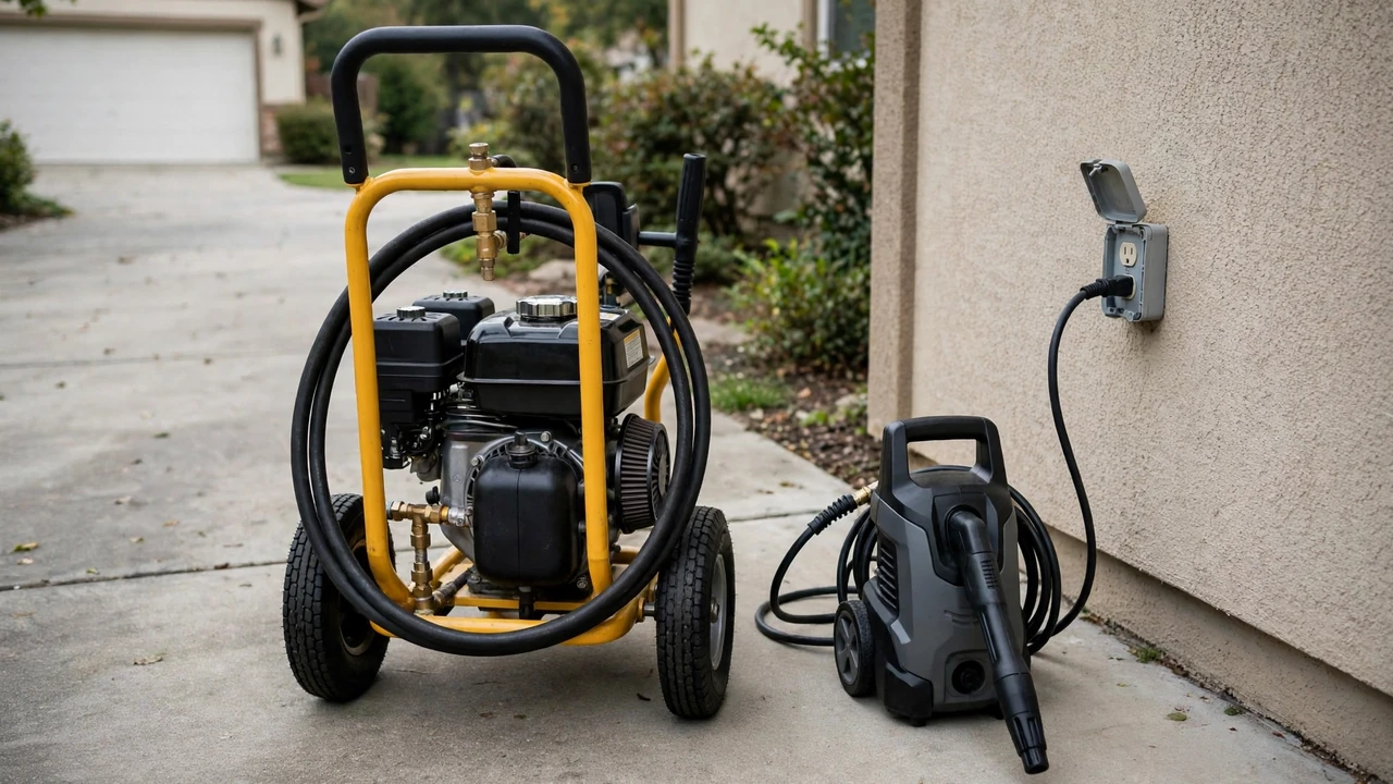 Electric vs gas pressure washer — which should you buy